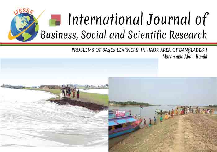 PROBLEMS OF BAgEd LEARNERS’ IN HAOR AREA OF BANGLADESH