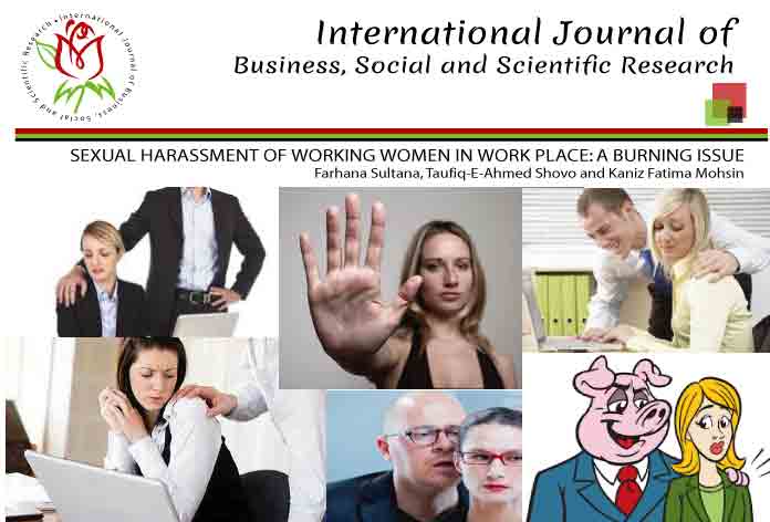 SEXUAL HARASSMENT OF WORKING WOMEN IN WORK PLACE: A BURNING ISSUE