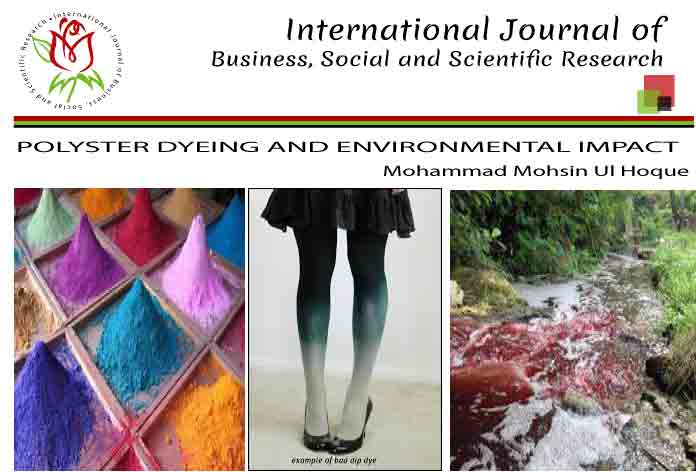 POLYSTER DYEING AND ENVIRONMENTAL IMPACT