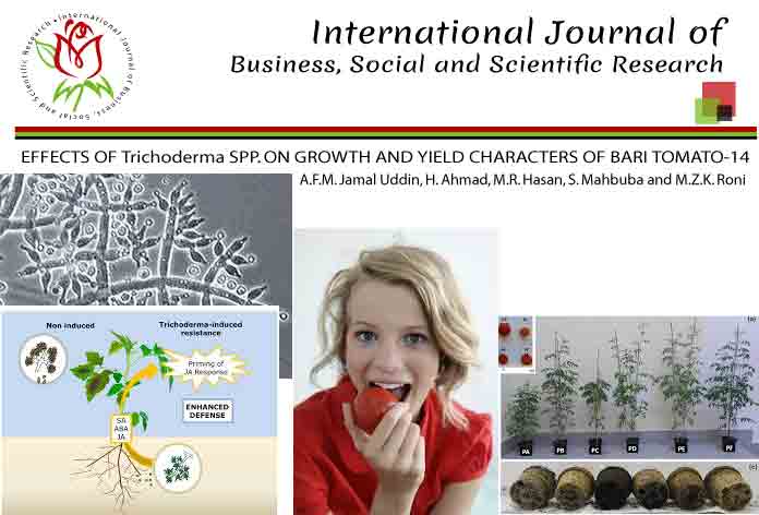 EFFECTS OF Trichoderma SPP. ON GROWTH AND YIELD CHARACTERS OF BARI TOMATO-14