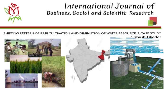 SHIFTING PATTERN OF RABI CULTIVATION AND DIMINUTION OF WATER RESOURCE: A CASE STUDY