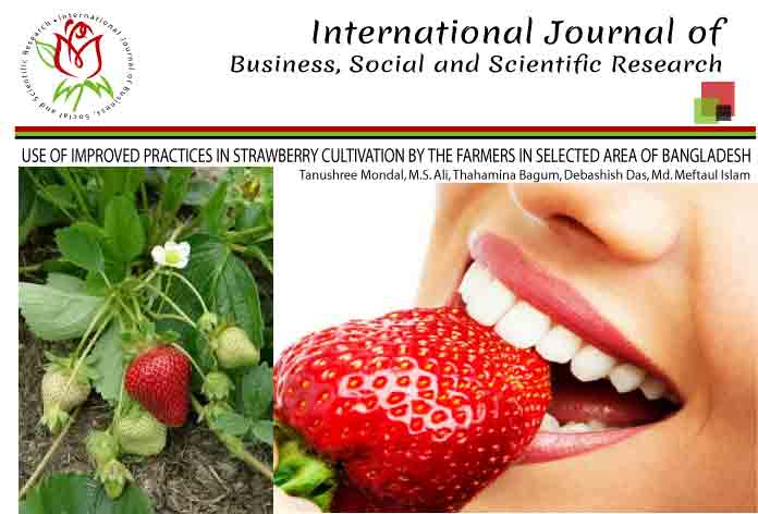 USE OF IMPROVED PRACTICES IN STRAWBERRY CULTIVATION BY THE FARMERS IN SELECTED AREA OF BANGLADESH