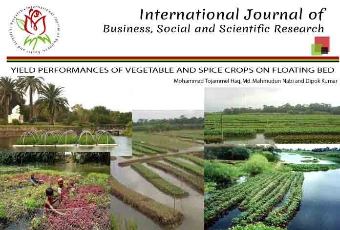YIELD PERFORMANCES OF VEGETABLE AND SPICE CROPS ON FLOATING BED 