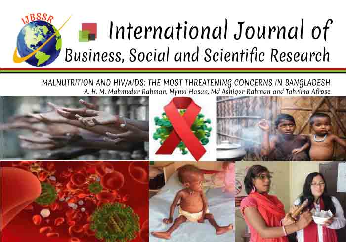 MALNUTRITION AND HIV/AIDS: THE MOST THREATENING CONCERNS IN BANGLADESH