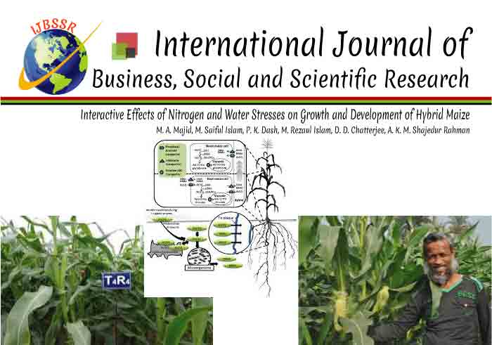 INTERACTIVE EFFECTS OF NITROGEN AND WATER STRESSES ON GROWTH AND DEVELOPMENT OF HYBRID MAIZE