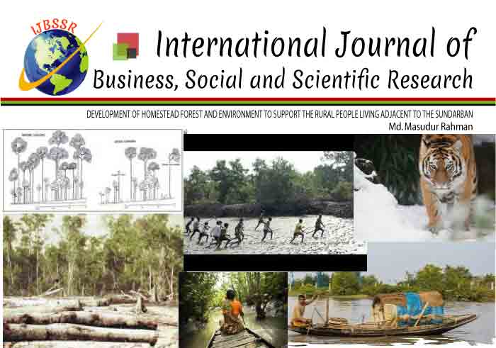 DEVELOPMENT OF HOMESTEAD FOREST AND ENVIRONMENT TO SUPPORT THE RURAL PEOPLE LIVING ADJACENT TO THE SUNDARBAN