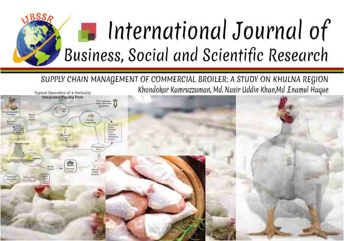 SUPPLY CHAIN MANAGEMENT OF COMMERCIAL BROILER: A STUDY ON KHULNA REGION
