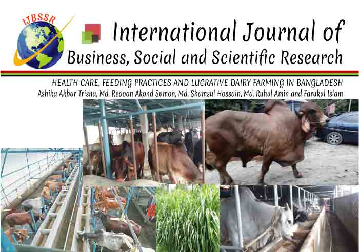 HEALTH CARE, FEEDING PRACTICES AND LUCRATIVE DAIRY FARMING IN BANGLADESH