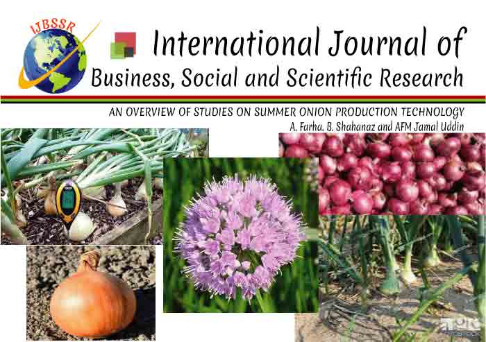 AN OVERVIEW OF STUDIES ON SUMMER ONION PRODUCTION TECHNOLOGY