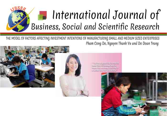 THE MODEL OF FACTORS AFFECTING INVESTMENT INTENTIONS OF MANUFACTURING SMALL AND MEDIUM SIZED ENTERPRISES