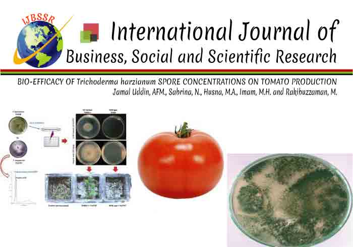 BIO-EFFICACY OF Trichoderma harzianum SPORE CONCENTRATIONS ON TOMATO PRODUCTION