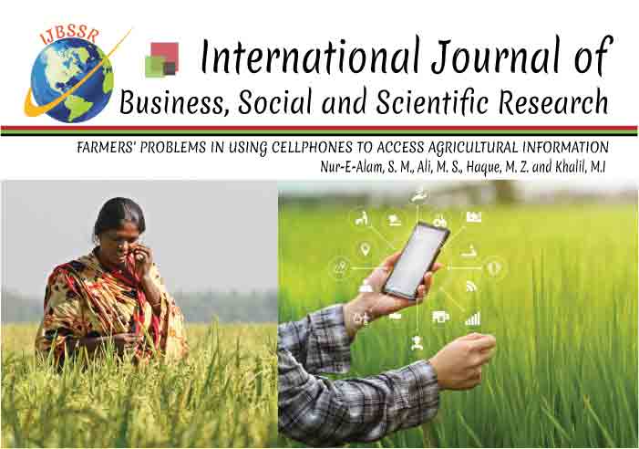 FARMERS' PROBLEMS IN USING CELLPHONES TO ACCESS AGRICULTURAL INFORMATION