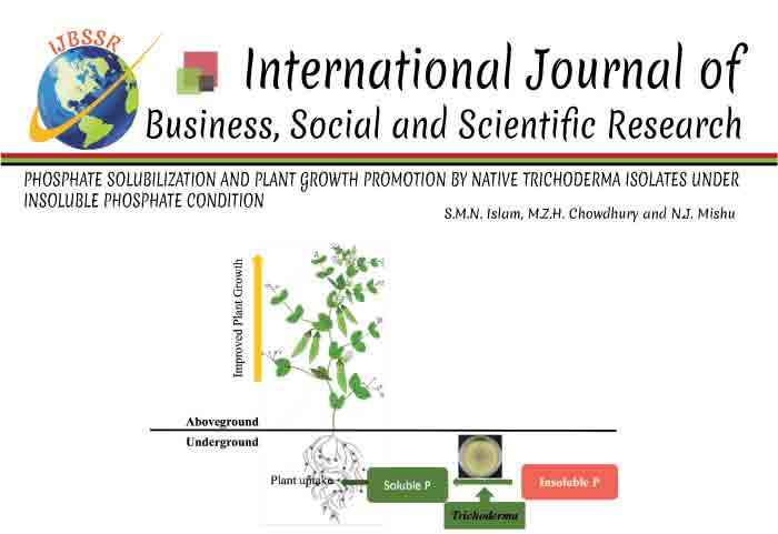 PHOSPHATE SOLUBILIZATION AND PLANT GROWTH PROMOTION BY NATIVE TRICHODERMA ISOLATES UNDER INSOLUBLE PHOSPHATE CONDITION