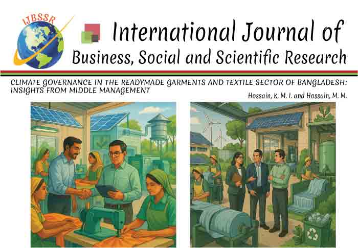 CLIMATE GOVERNANCE IN THE READYMADE GARMENTS AND TEXTILE SECTOR OF BANGLADESH: INSIGHTS FROM MIDDLE MANAGEMENT
