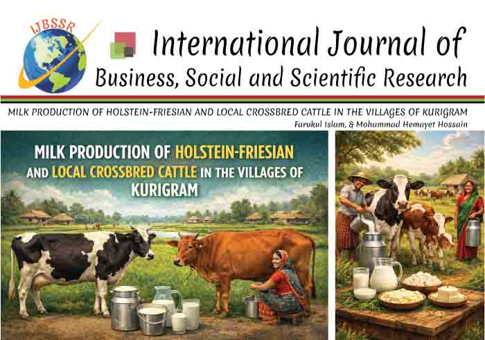 MILK PRODUCTION OF HOLSTEIN-FRIESIAN AND LOCAL CROSSBRED CATTLE IN THE VILLAGES OF KURIGRAM