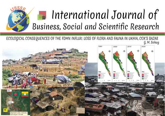 ECOLOGICAL CONSEQUENCES OF THE FDMN INFLUX: LOSS OF FLORA AND FAUNA IN UKHIA, COX’S BAZAR 
